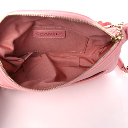 Chanel Lambskin Quilted Waist Belt Bag Pink 5 of 10