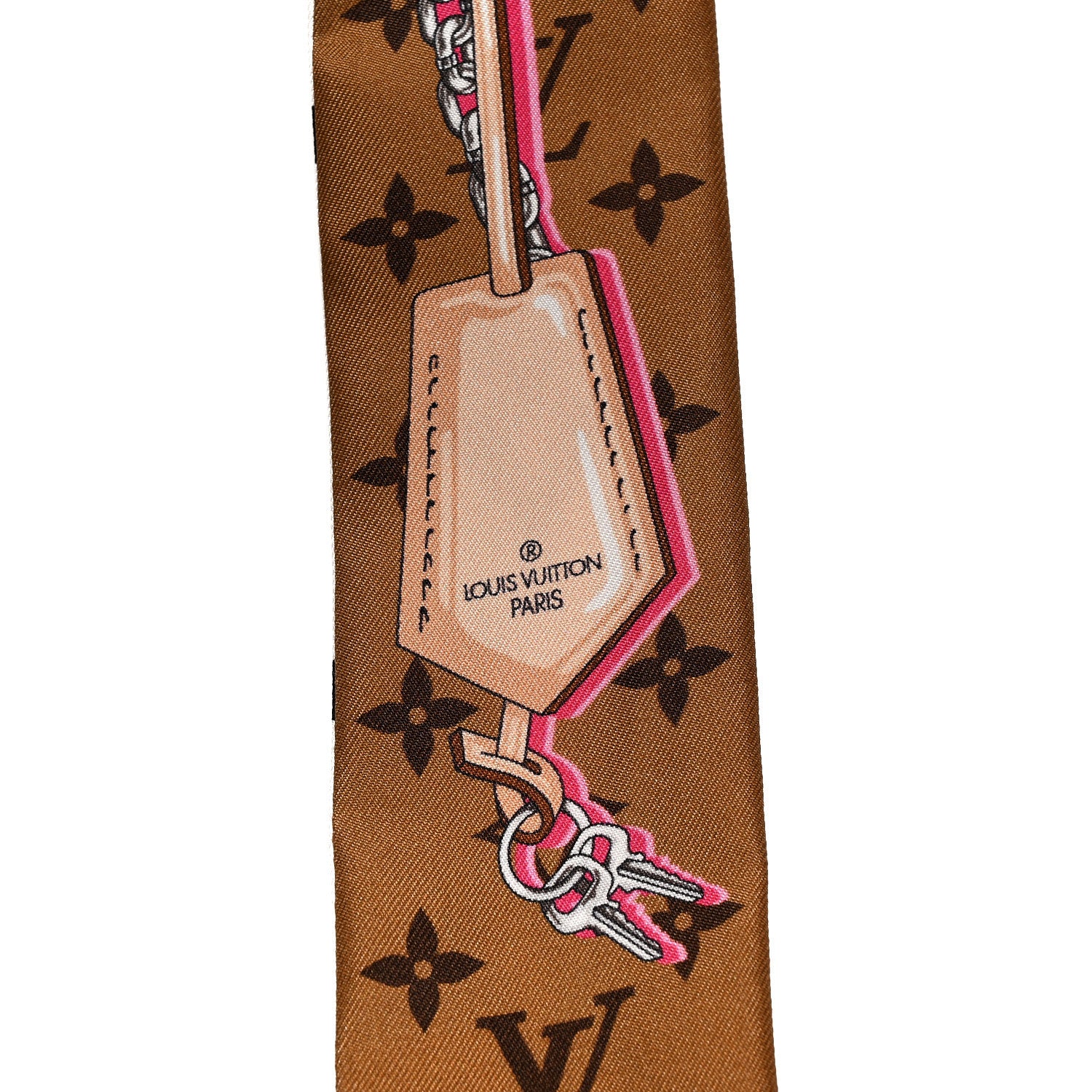 Louis Vuitton Silk Ultimate Monogram BB Bandeau Black 3 of 4