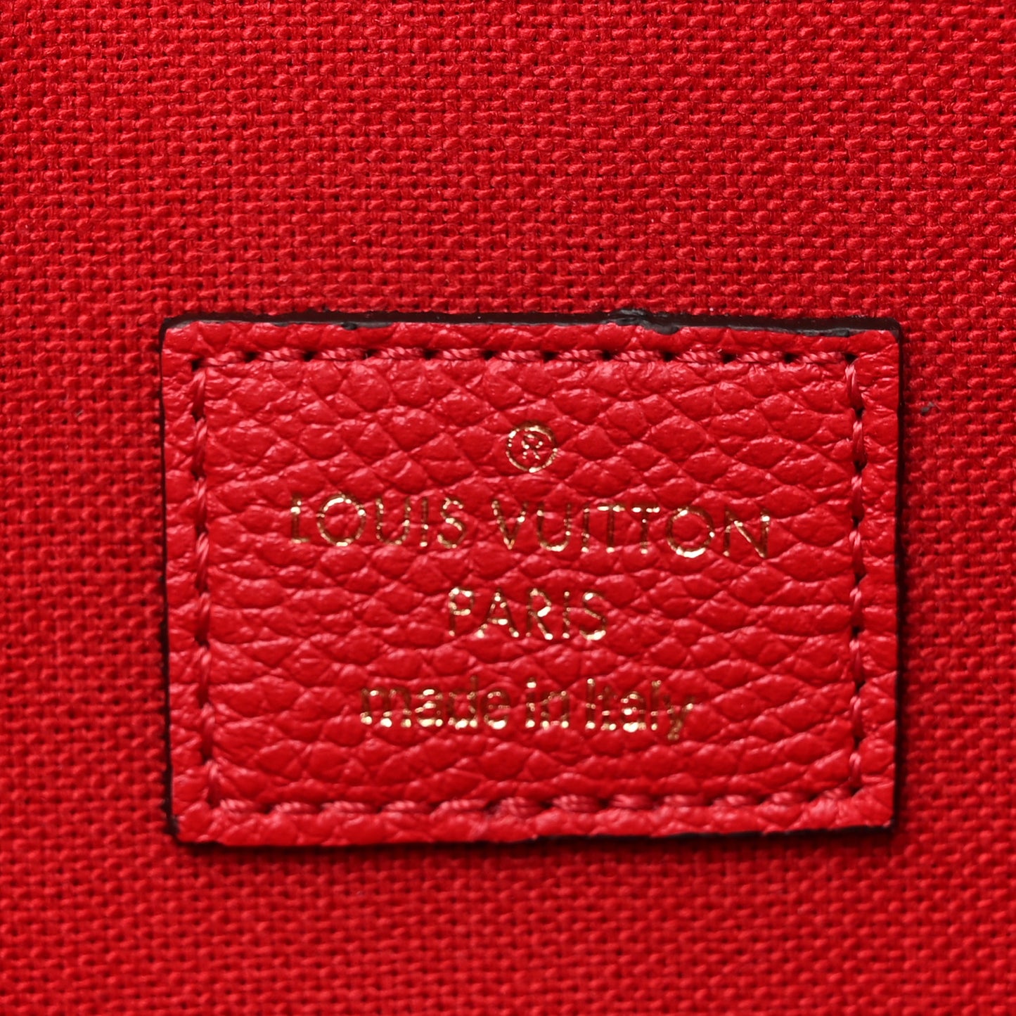 Empreinte Pochette Felicie Chain Wallet Scarlet
