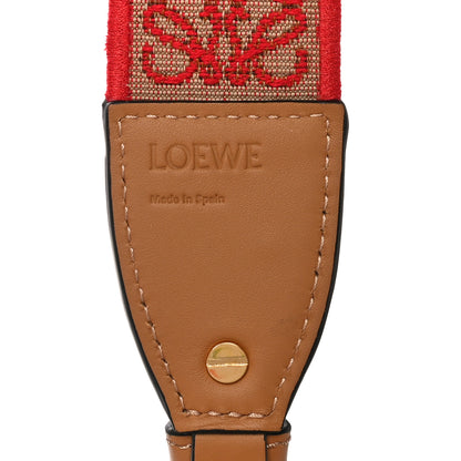 Loewe Calfskin Jacquard Mini Gate Dual Bag Tan 7 of 11