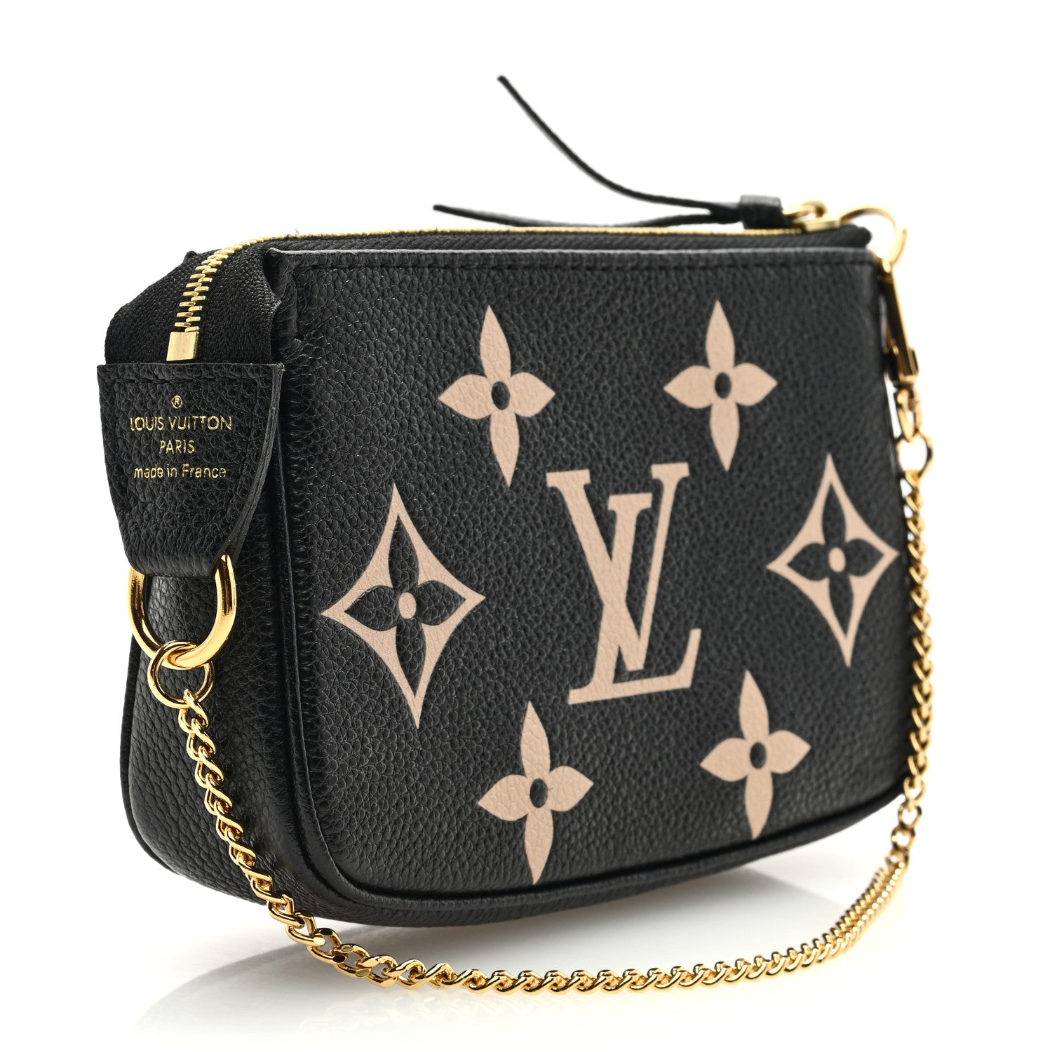 Louis Vuitton Empreinte Monogram Giant Mini Pochette Accessories Black 3 of 8