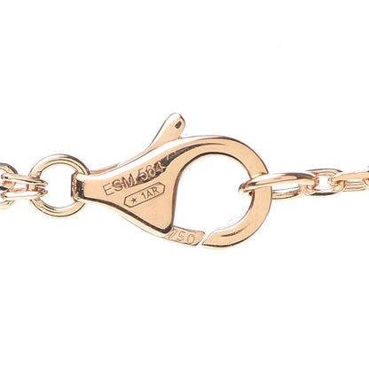 Cartier 18K Pink Gold 2 Diamond LOVE Necklace 5 of 6