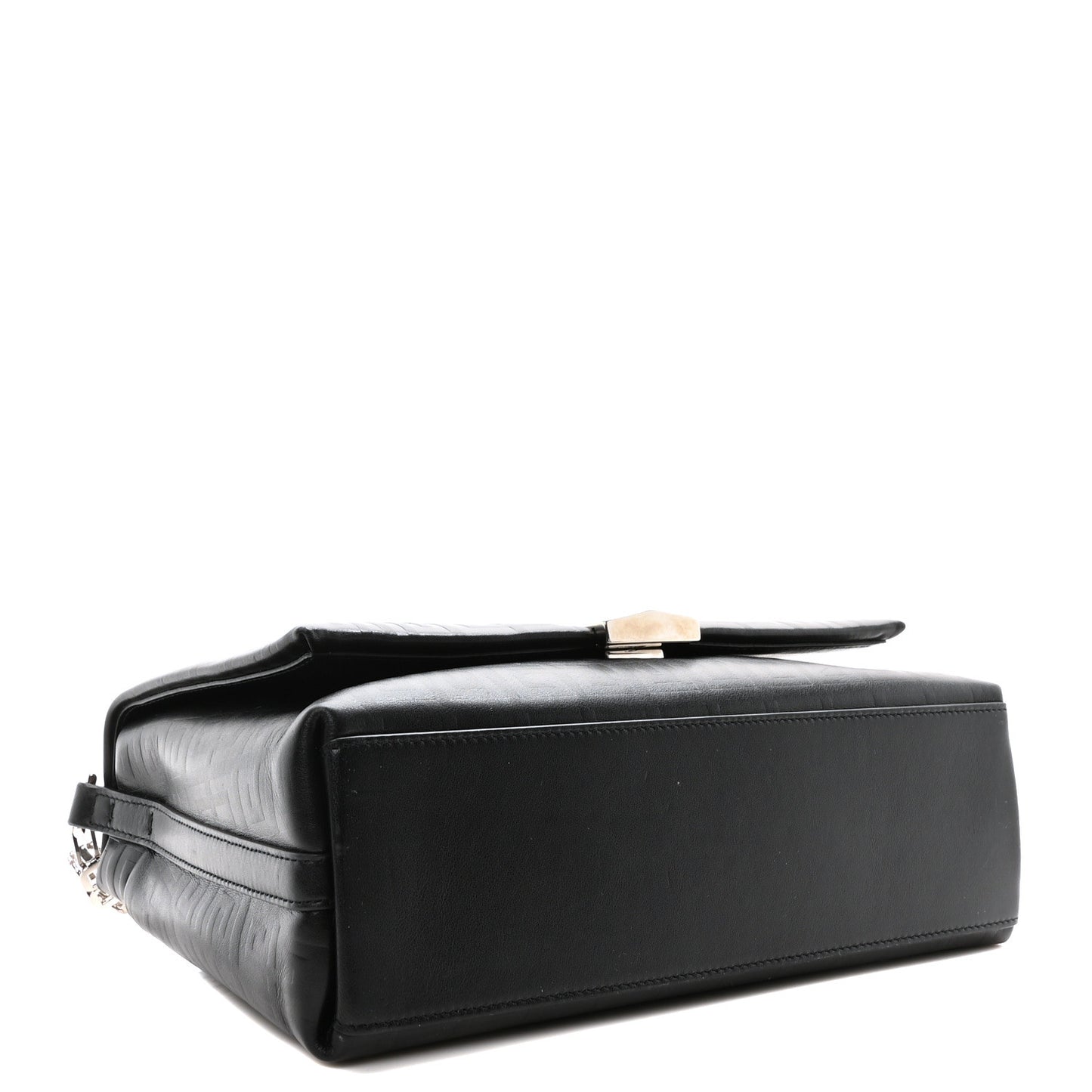 Soft Calfskin 4G Embossed Medium Shoulder Bag Black