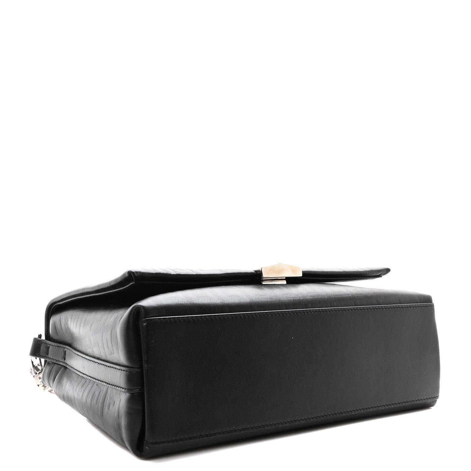 Givenchy Soft Calfskin 4G Embossed Medium Shoulder Bag Black 4 of 9