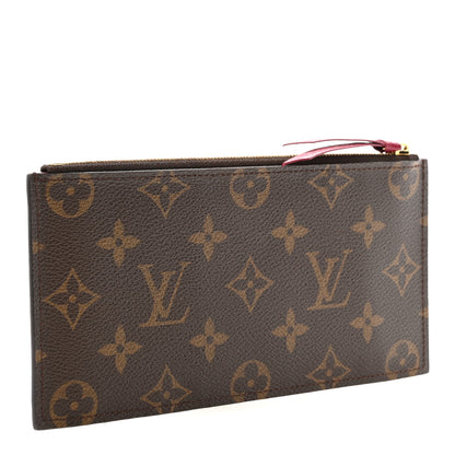 Louis Vuitton Monogram Felicie Chain Wallet Zippered Insert Fuchsia 3 of 6