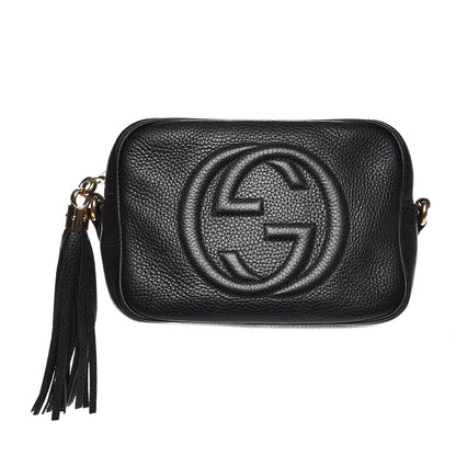 Gucci Pebbled Calfskin Small Soho Disco Bag Black 1 of 9