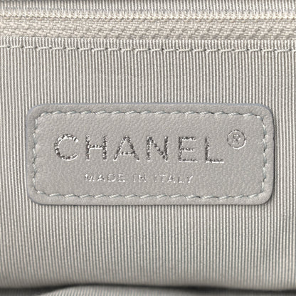 Chanel Denim Quilted Stretch Spirit Messenger Bag Dark Blue 6 of 11