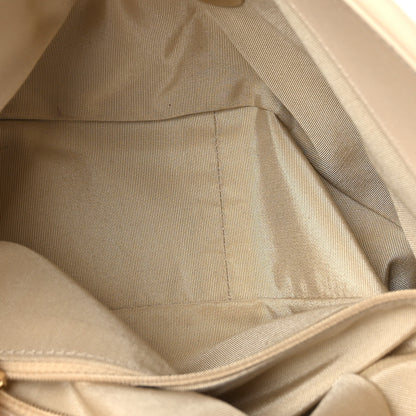 Chanel Lambskin Quilted Large Chanel 19 Flap Light Beige 5 of 10