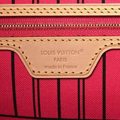 Louis Vuitton Monogram Inside Out Neverfull Bandouliere MM Rose Pondichery 6 of 15