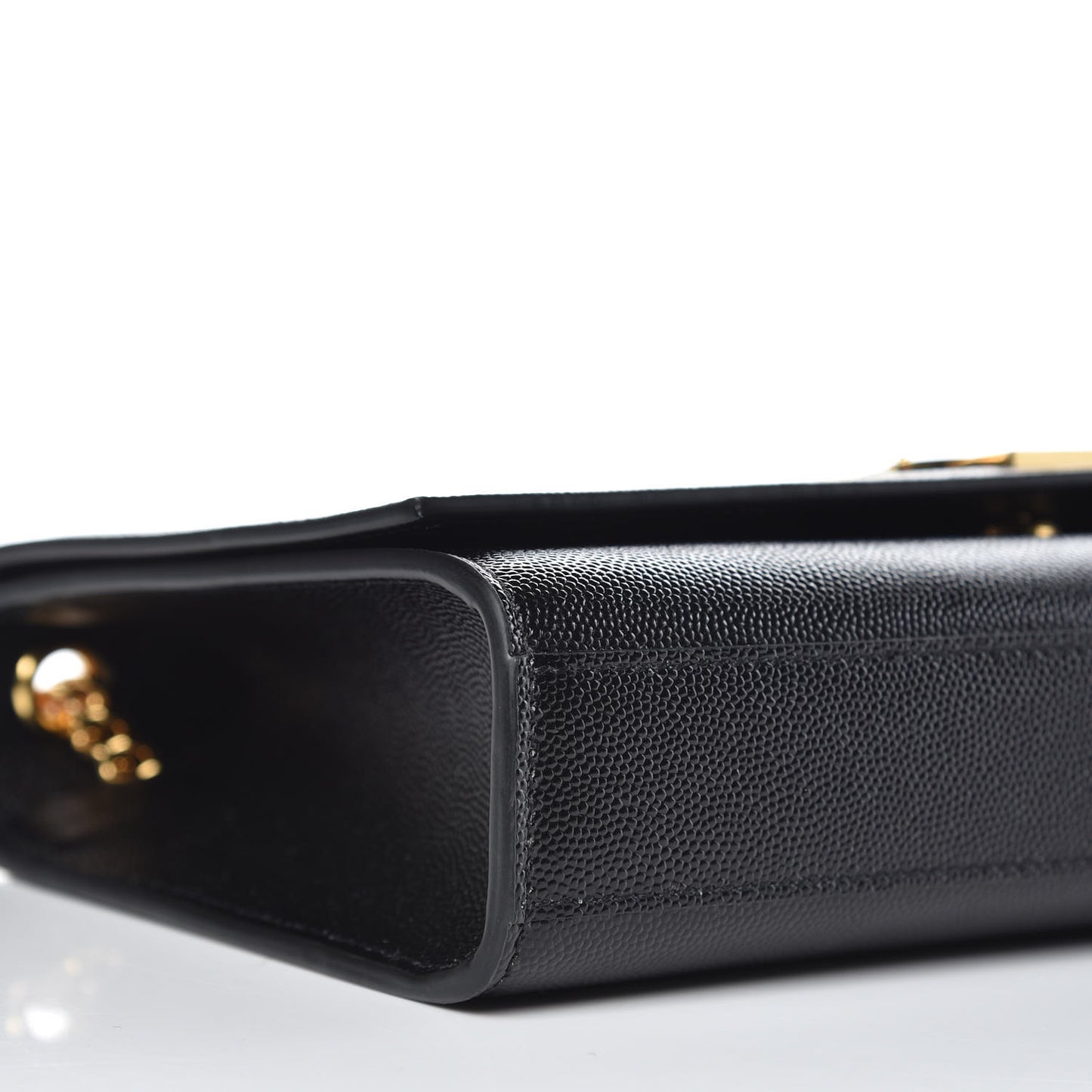Grain De Poudre Medium Classic Monogram Kate Satchel Black