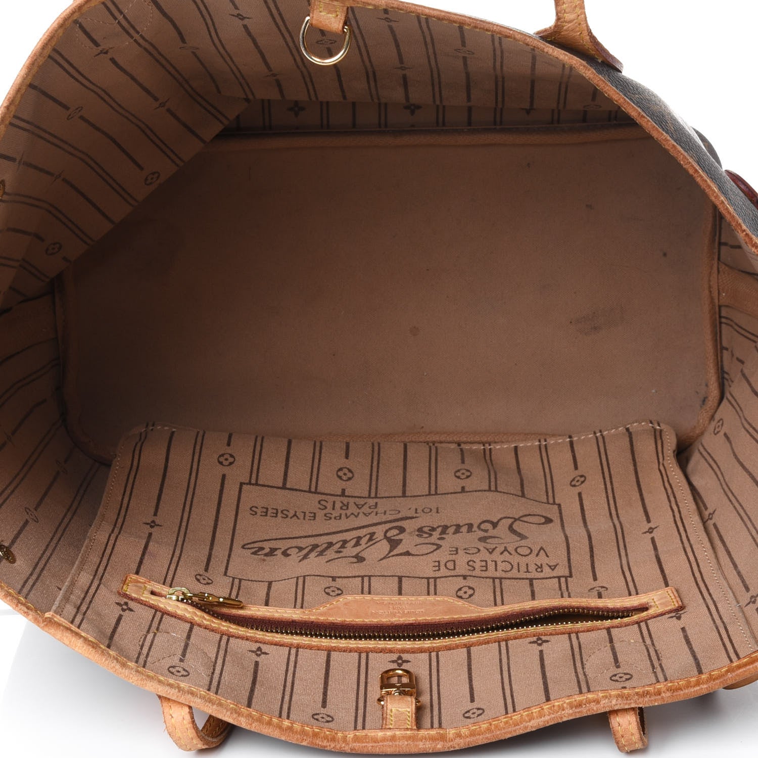 Louis Vuitton Monogram Neverfull MM 4 of 6