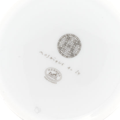 Hermes Porcelain Mosaique au 24 Mug Platinum 6 of 8