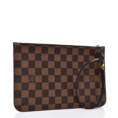 Louis Vuitton Damier Ebene Neverfull MM GM Pochette 2 of 7