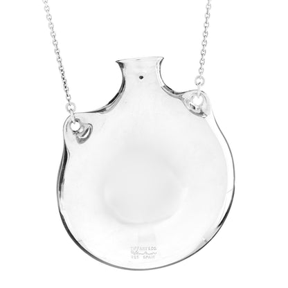 Tiffany Sterling Silver Large Elsa Peretti Bottle Pendant Necklace 4 of 7