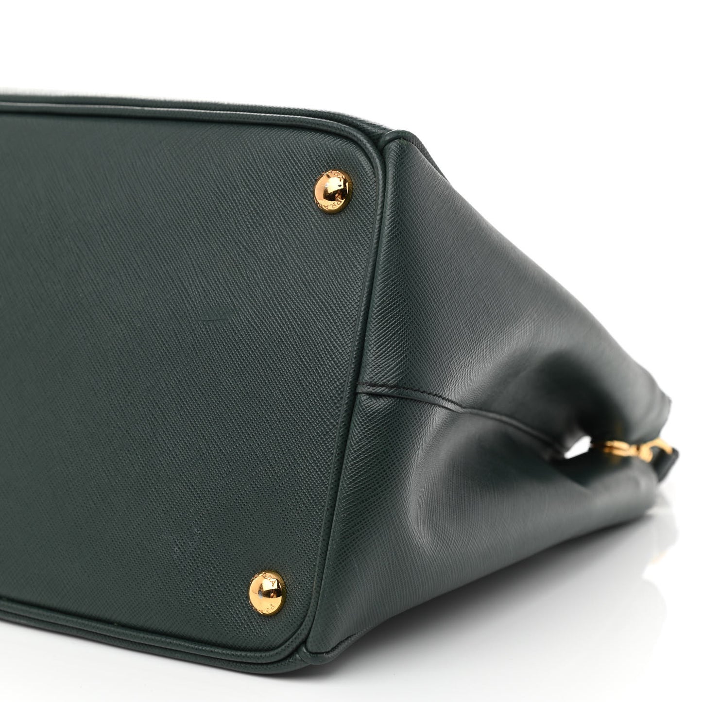 Saffiano Large Galleria Double Zip Tote Smeraldo