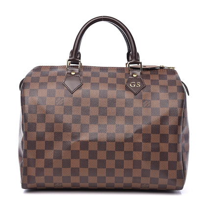 Louis Vuitton Damier Ebene Speedy 30 1 of 10