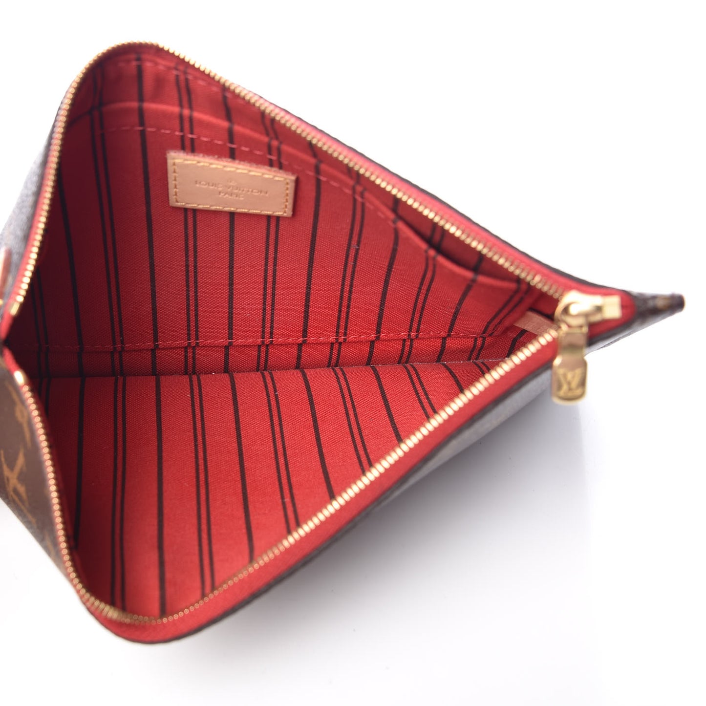 Monogram Neverfull MM GM Pochette Cherry