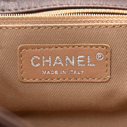 Chanel Calfskin Diamond Stitch Accordion Flap Brown 5 of 9