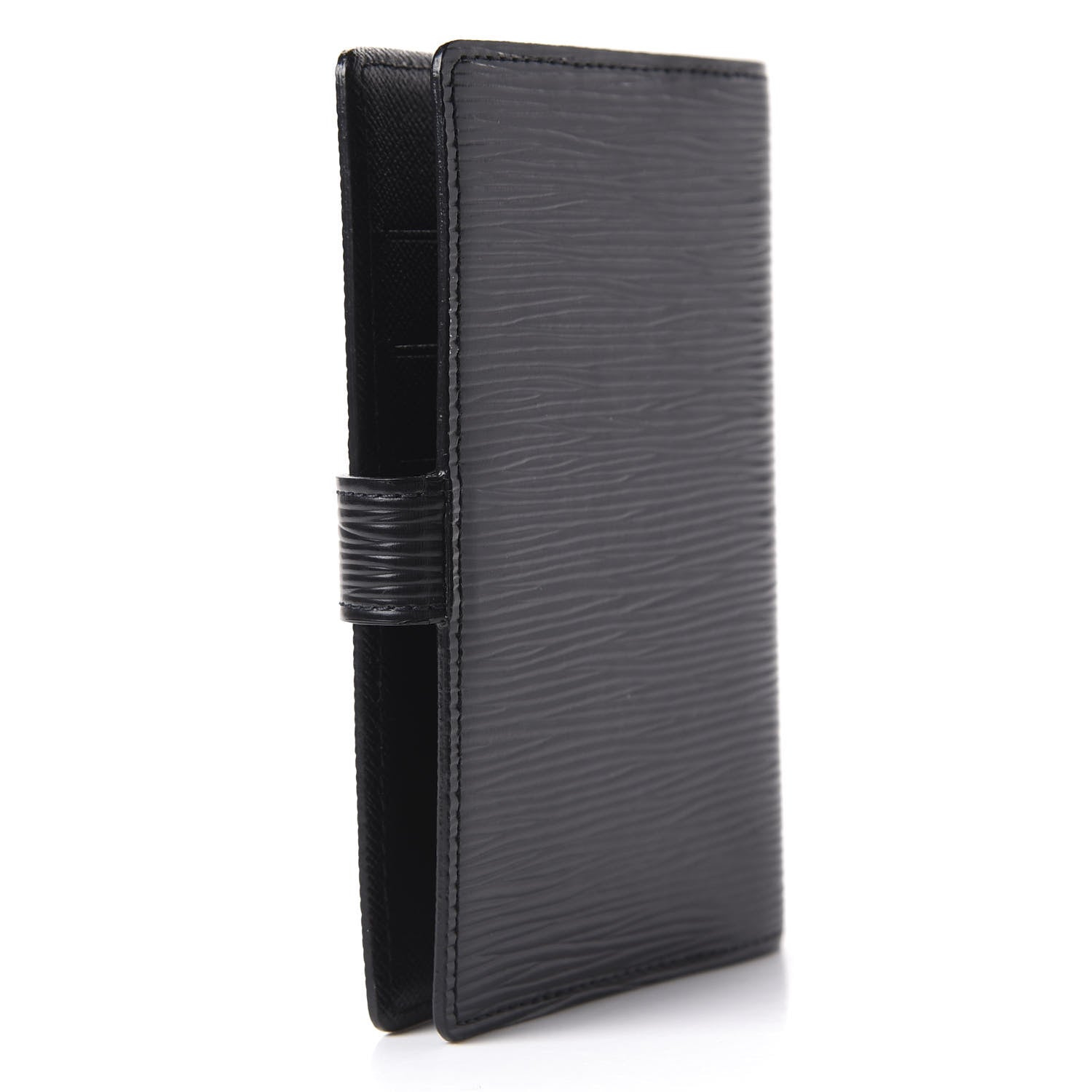 Louis Vuitton Epi Small Ring Agenda Cover Black 3 of 10