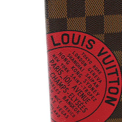 Louis Vuitton Damier Complice Trunks and Bags Small Ring Agenda Cover Red 7 of 7