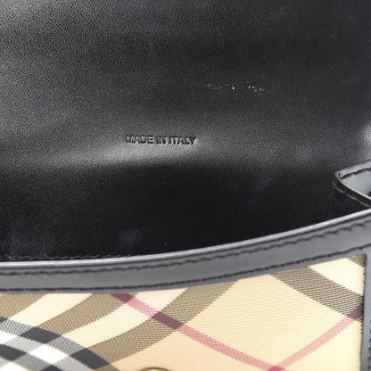 Burberry Nova Check Penrose Compact Wallet Black 6 of 12