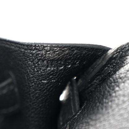 Hermes Taurillon Novillo Birkin 25 Black 7 of 13