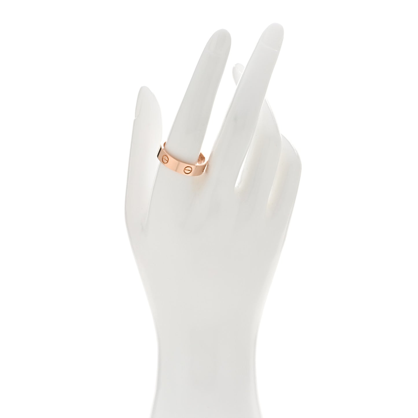 18K Pink Gold 5.5mm LOVE Ring 62 10
