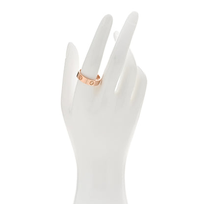 Cartier 18K Pink Gold 5.5mm LOVE Ring 62 10 2 of 5