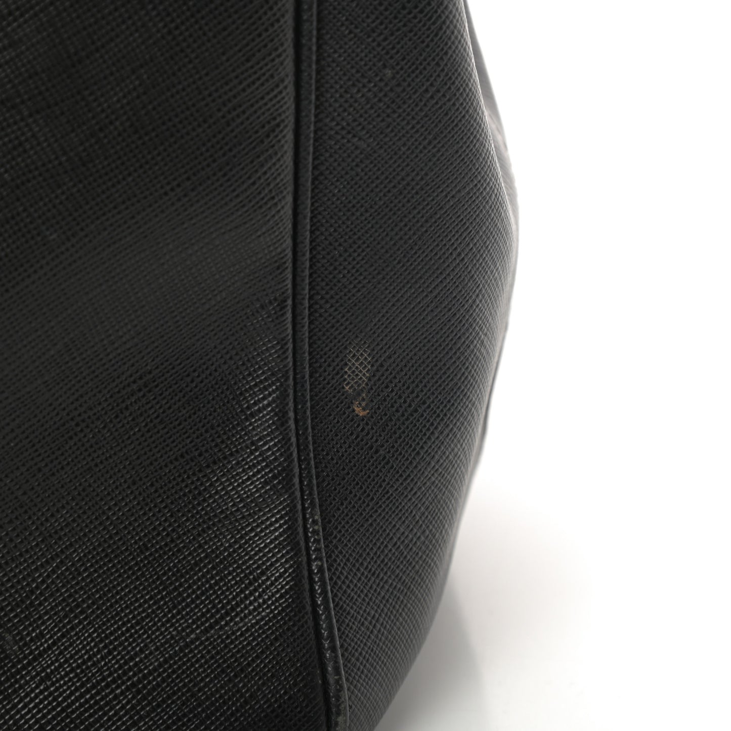 Saffiano Lux Large Tote Black