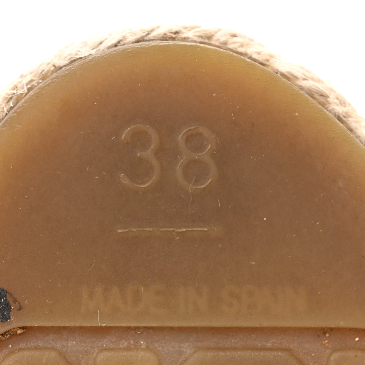 Tweed Grosgrain CC Espadrilles 38 White Black