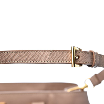 Prada Saffiano Lux Medium Tote Cammeo 10 of 14
