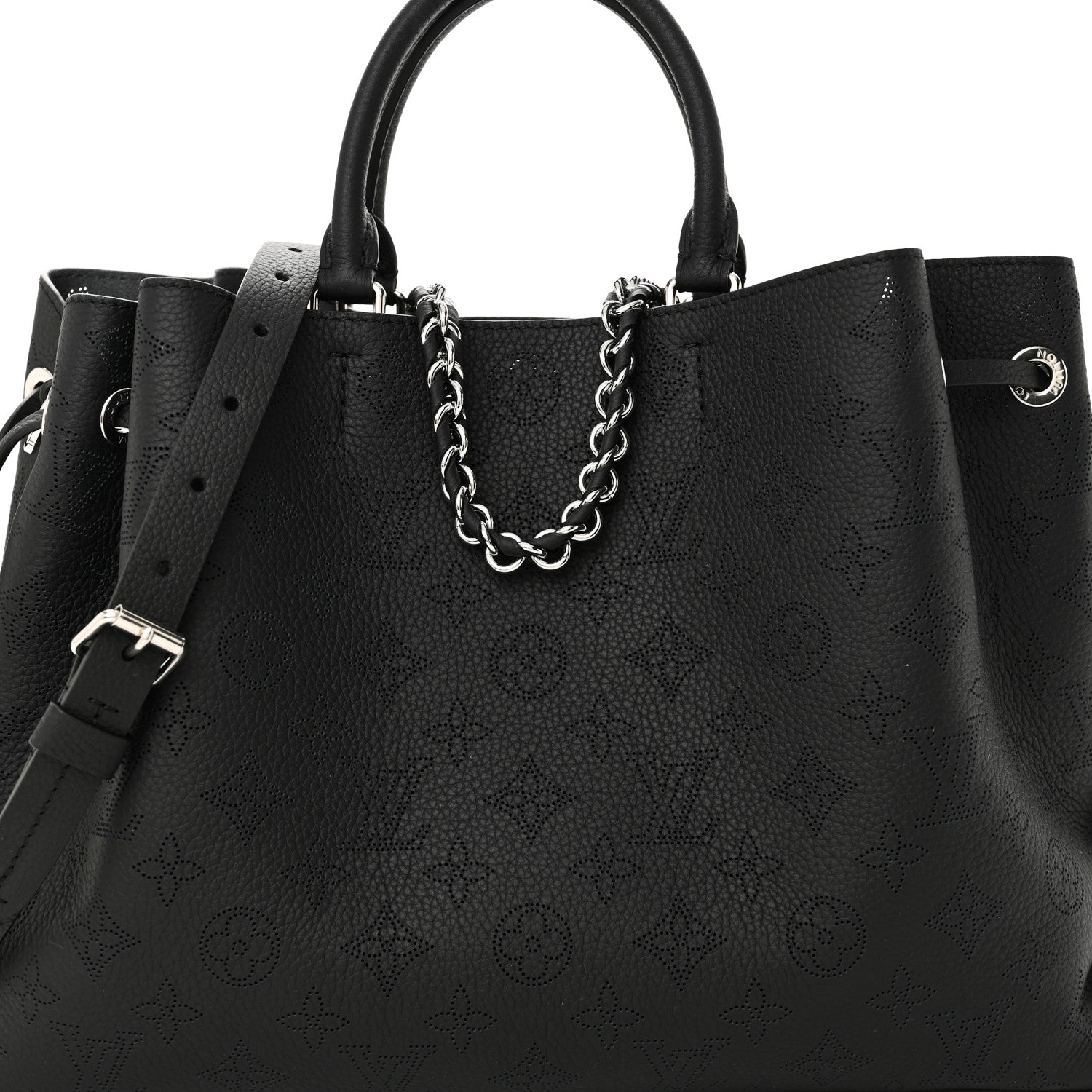 Louis Vuitton Mahina Bella Tote Black 7 of 9