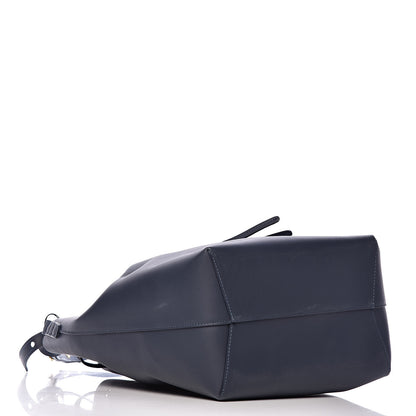 Mansur Gavriel Calfskin Bucket Bag Blu 5 of 11