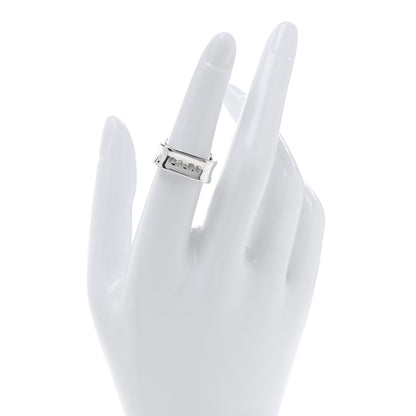 Tiffany Sterling Silver 1837 Square Ring 49 5 2 of 4