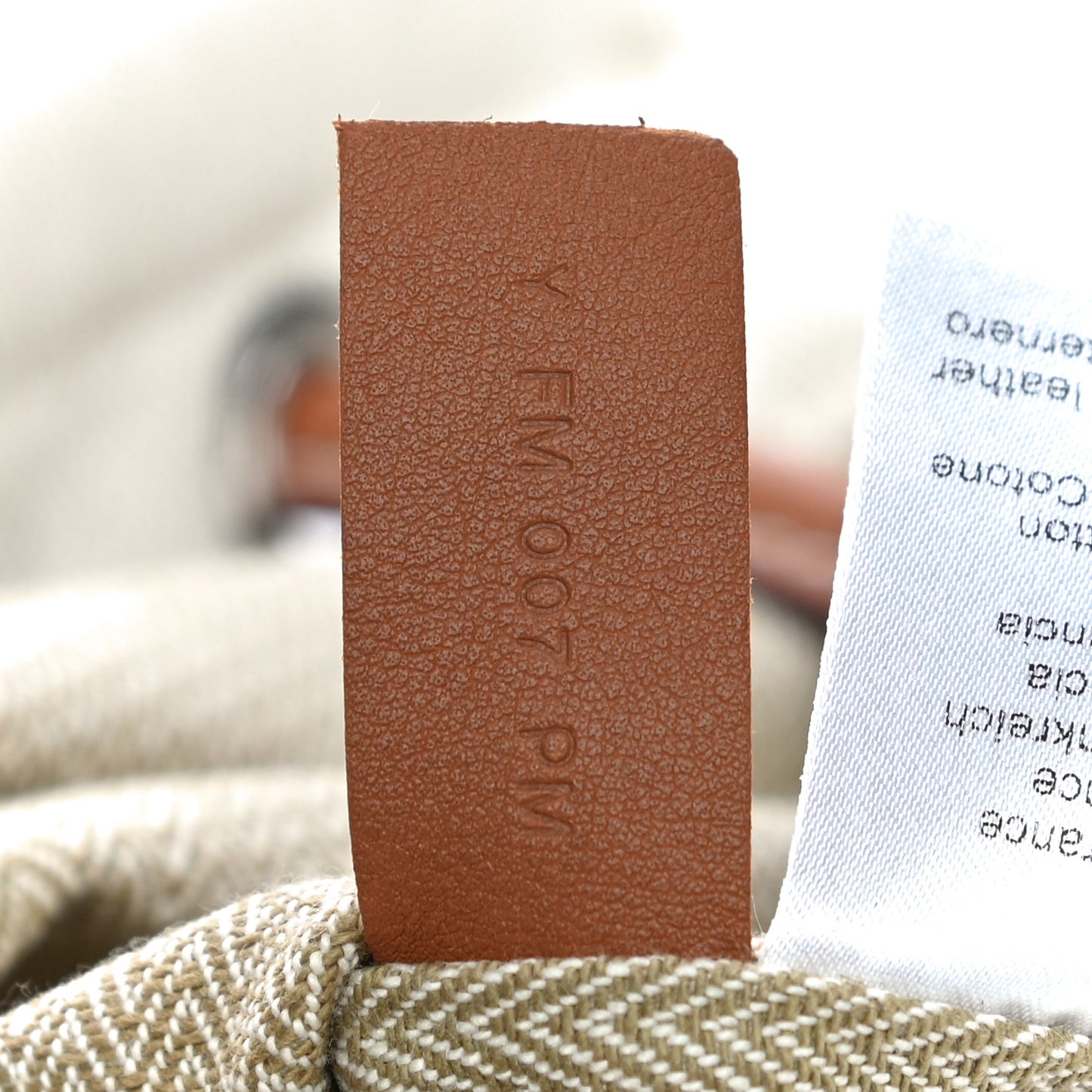 Canvas Swift Aline Grooming Bag Gold