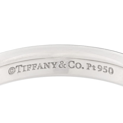 Tiffany Platinum 3mm Wedding Band Ring 57 8 4 of 4