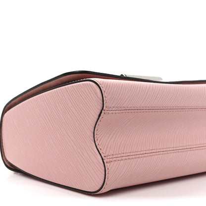 Louis Vuitton Epi Whipstitch Heart Twist Shoulder Bag MM Rose Ballerine 8 of 9