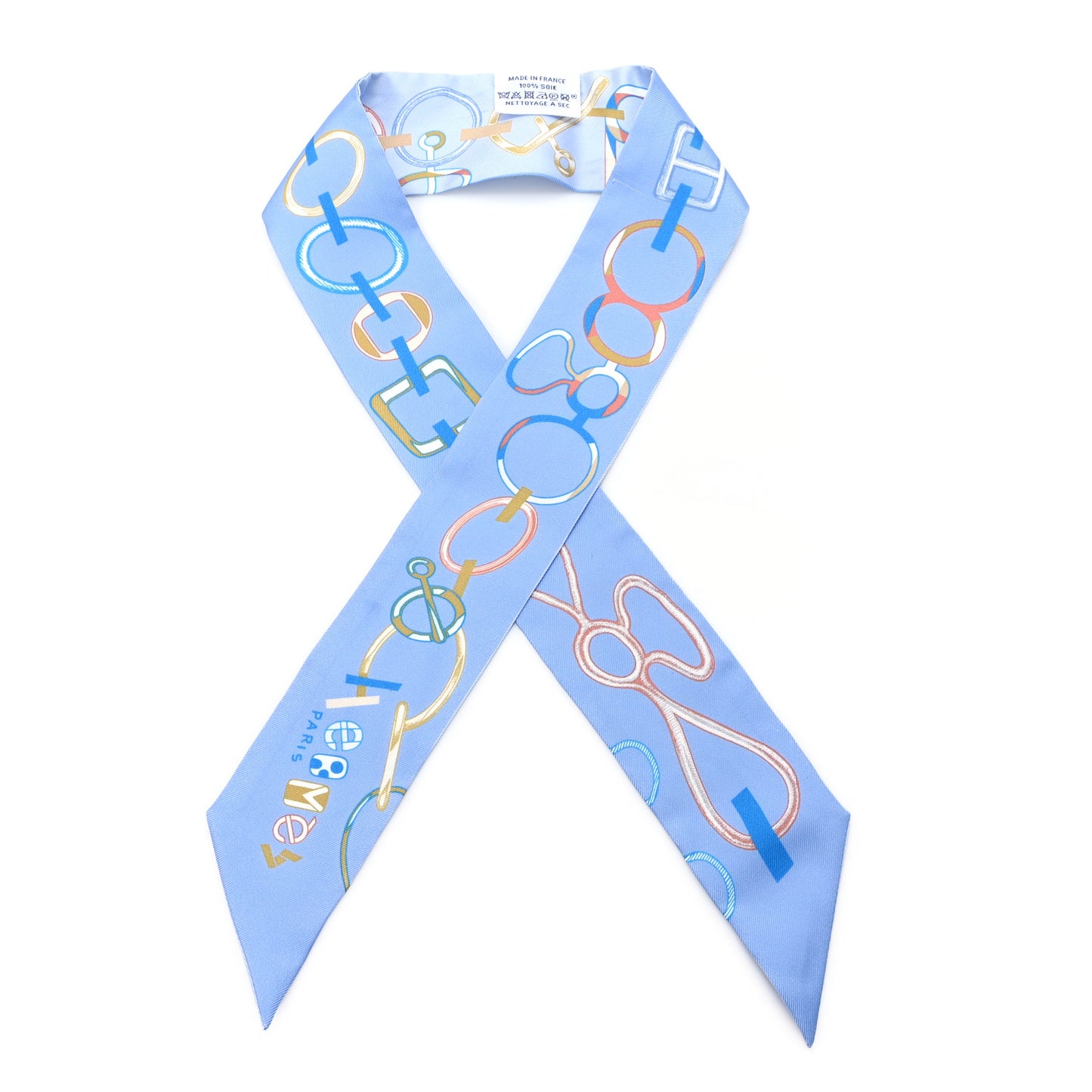 Silk Do Re Boucles Twilly Bleu Ciel Blue Cob