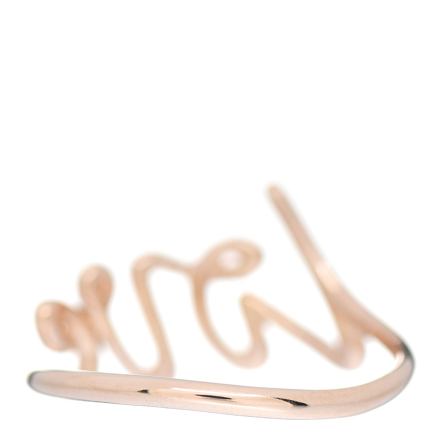 Tiffany 18K Rose Gold Paloma's Graffiti Love Ring 56 7.5 3 of 4