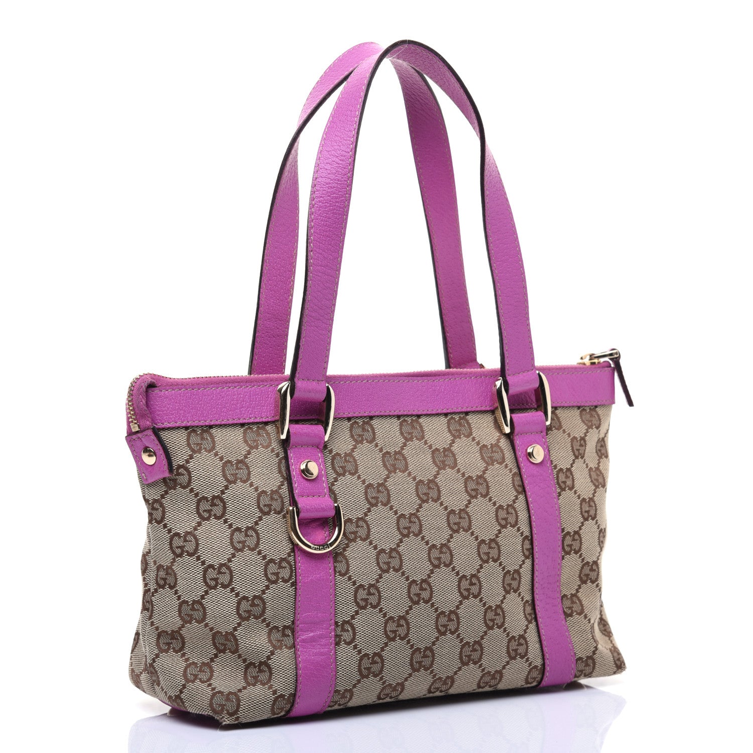 Gucci Monogram Small Abbey Tote Pink 3 of 12