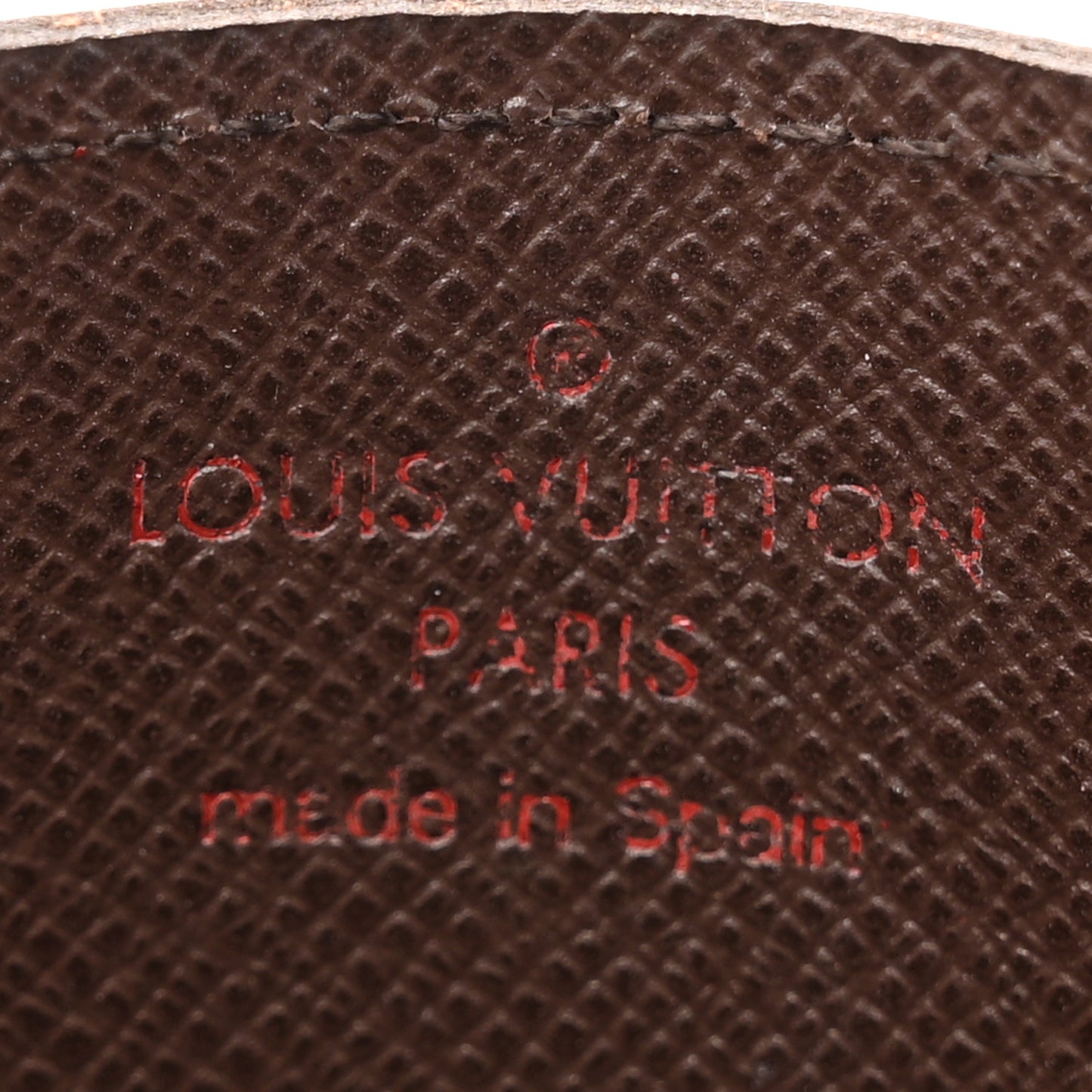 Damier Ebene Card Holder