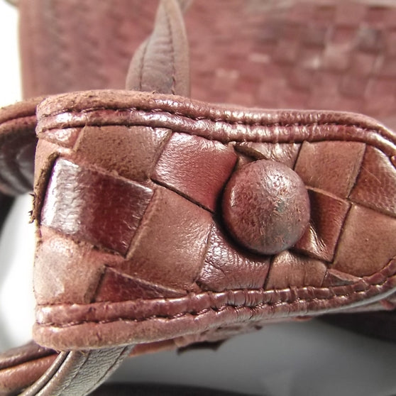 Vintage Woven Shoulder Bag