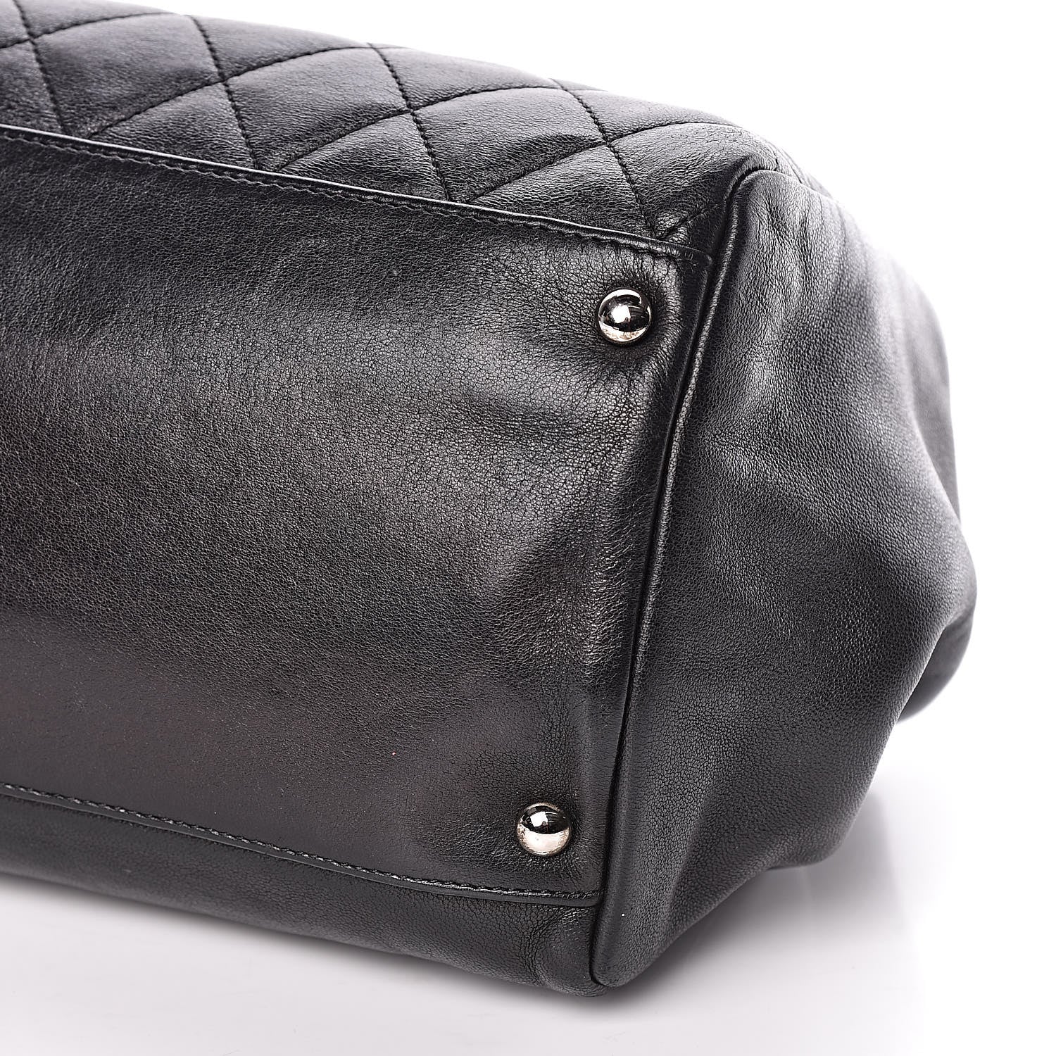 Chanel Lambskin Medium Single Accordion Flap Black 10 of 11