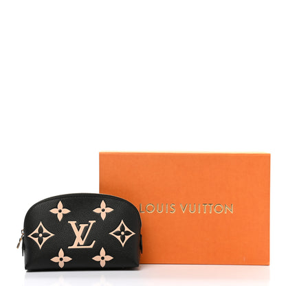Louis Vuitton Empreinte Monogram Giant Cosmetic Pouch Black Beige 7 of 7