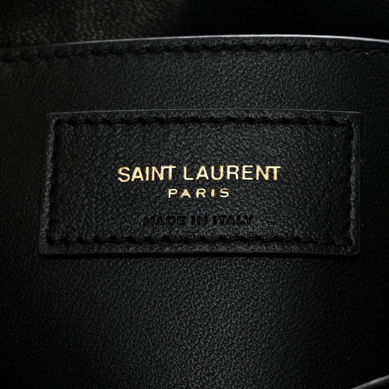 Saint Laurent Lambskin Quilted Monogram Mini Nolita Black 6 of 10