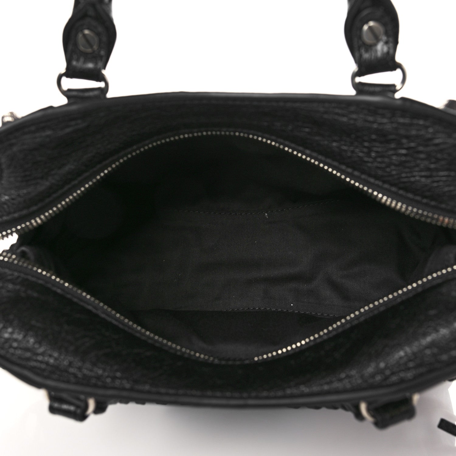 Balenciaga Agneau Arena Neo Cagole Handbag XS Black 5 of 7