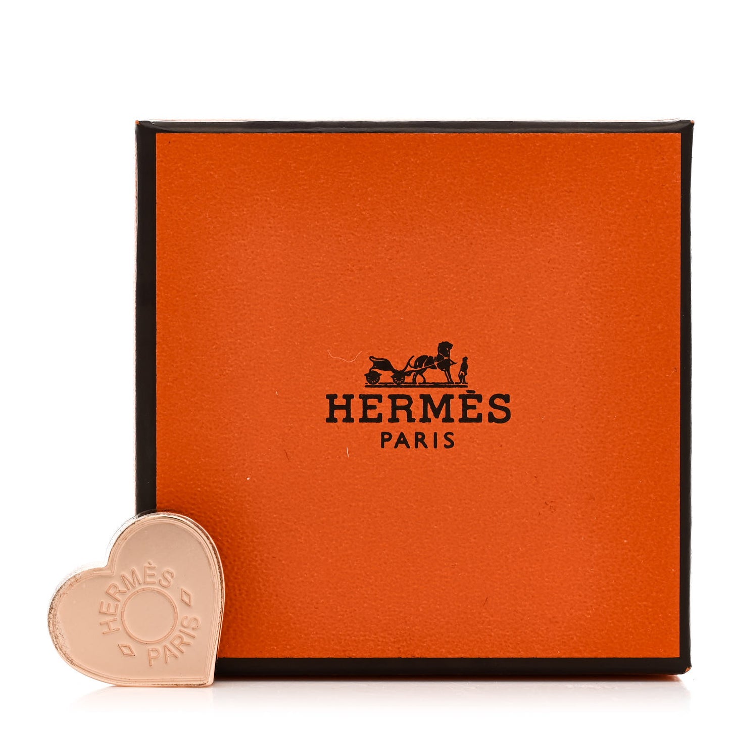 Rose Gold Plated Brass Mini Coeur Twilly Scarf Ring