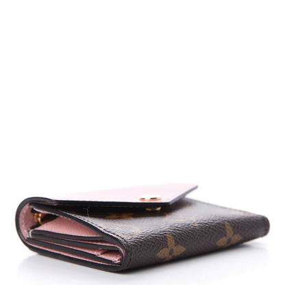 Louis Vuitton Monogram Zoe Wallet Rose Ballerine 4 of 11