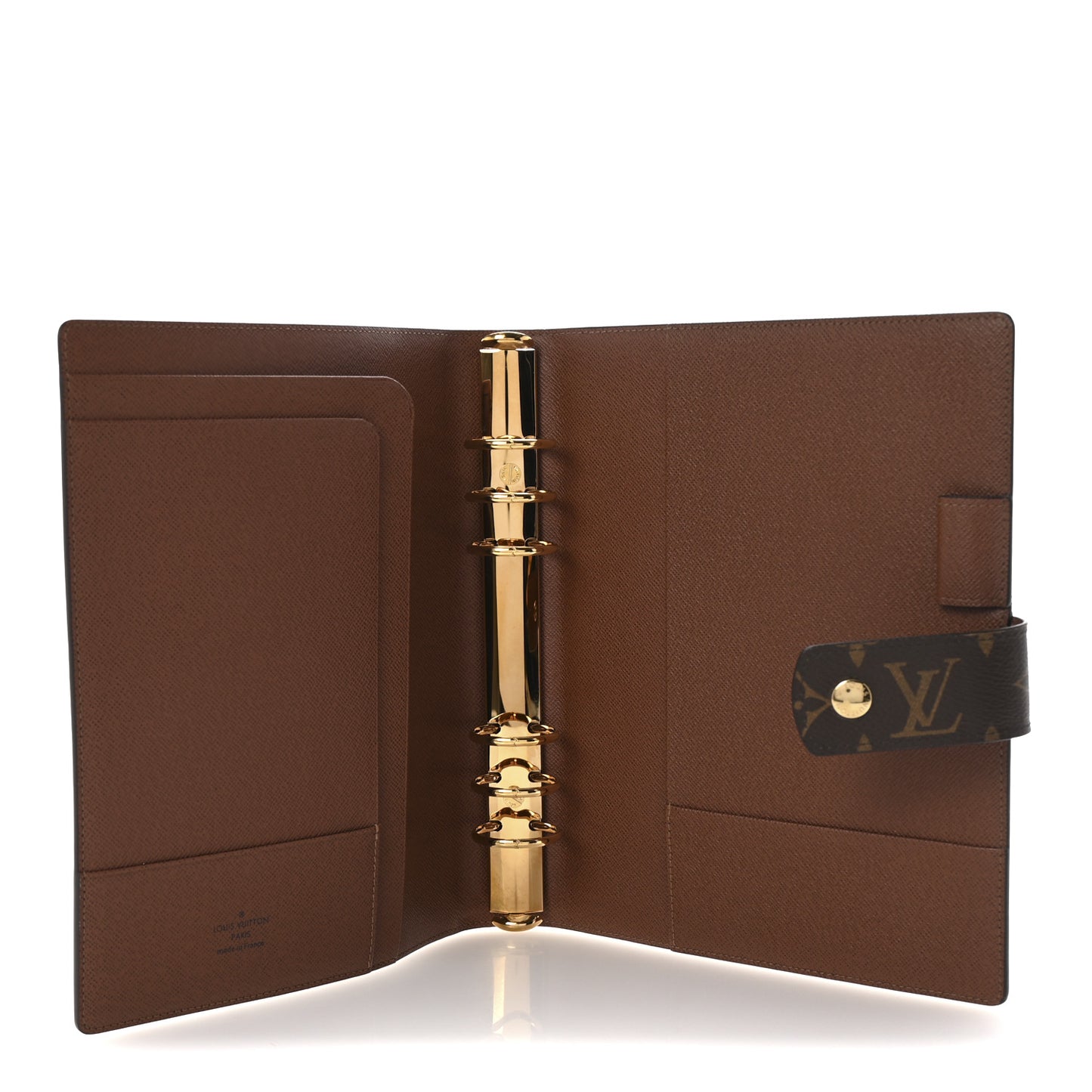 Monogram Large Ring Agenda Cover