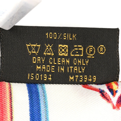 Louis Vuitton Silk Monogram Rainbow Bandeau White 4 of 4